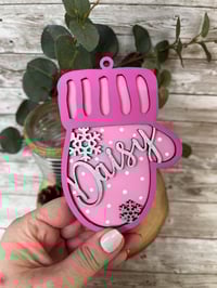 Image 2 of Mitten Decoration
