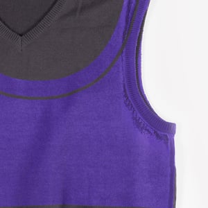Image of trompe-l’œil  KNIT VEST