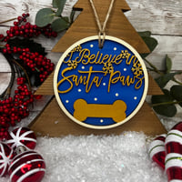 Image 1 of Santa Paws Bauble