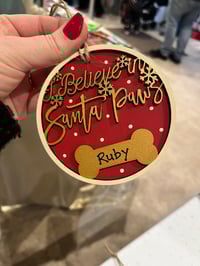 Image 2 of Santa Paws Bauble