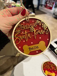 Image 4 of Santa Paws Bauble