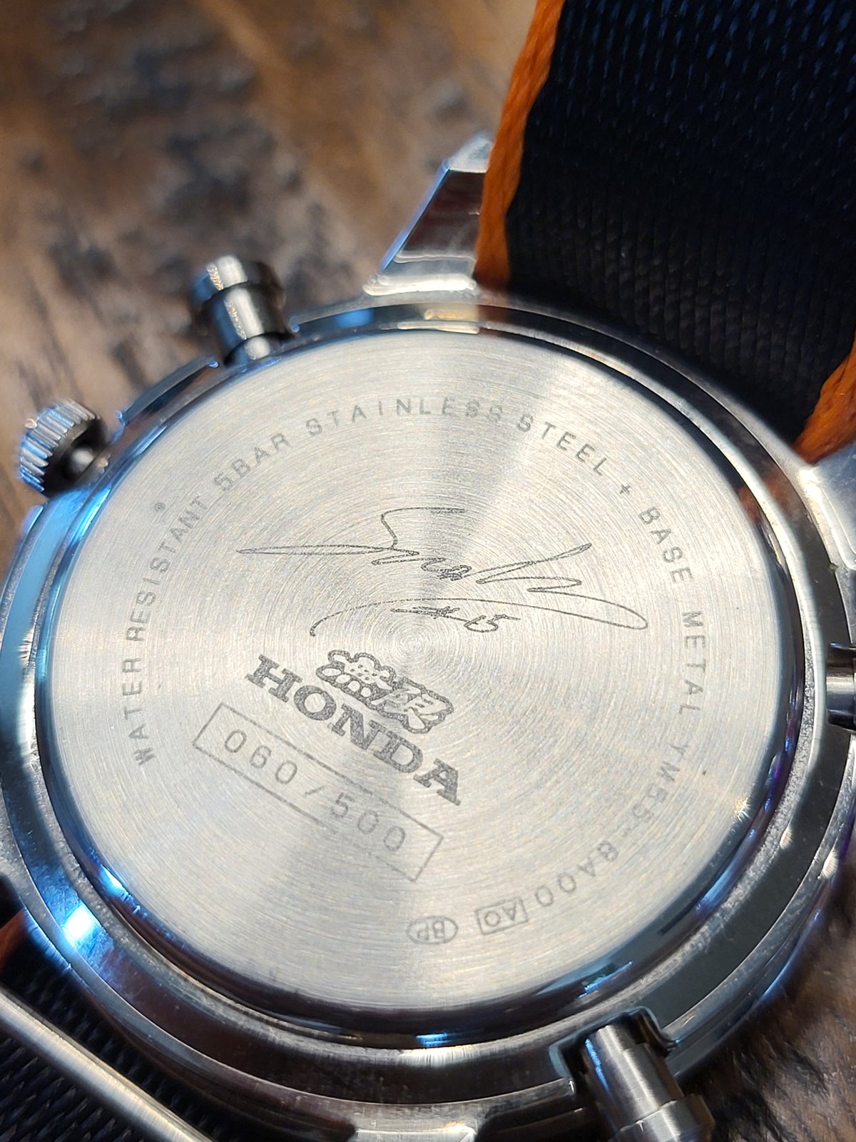 Honda Mugen Nakano Limited Edition Chrono Watch | Toji Shoppu Honda Mugen Nakano Limited Edition Chrono Watch | Toji Shoppu