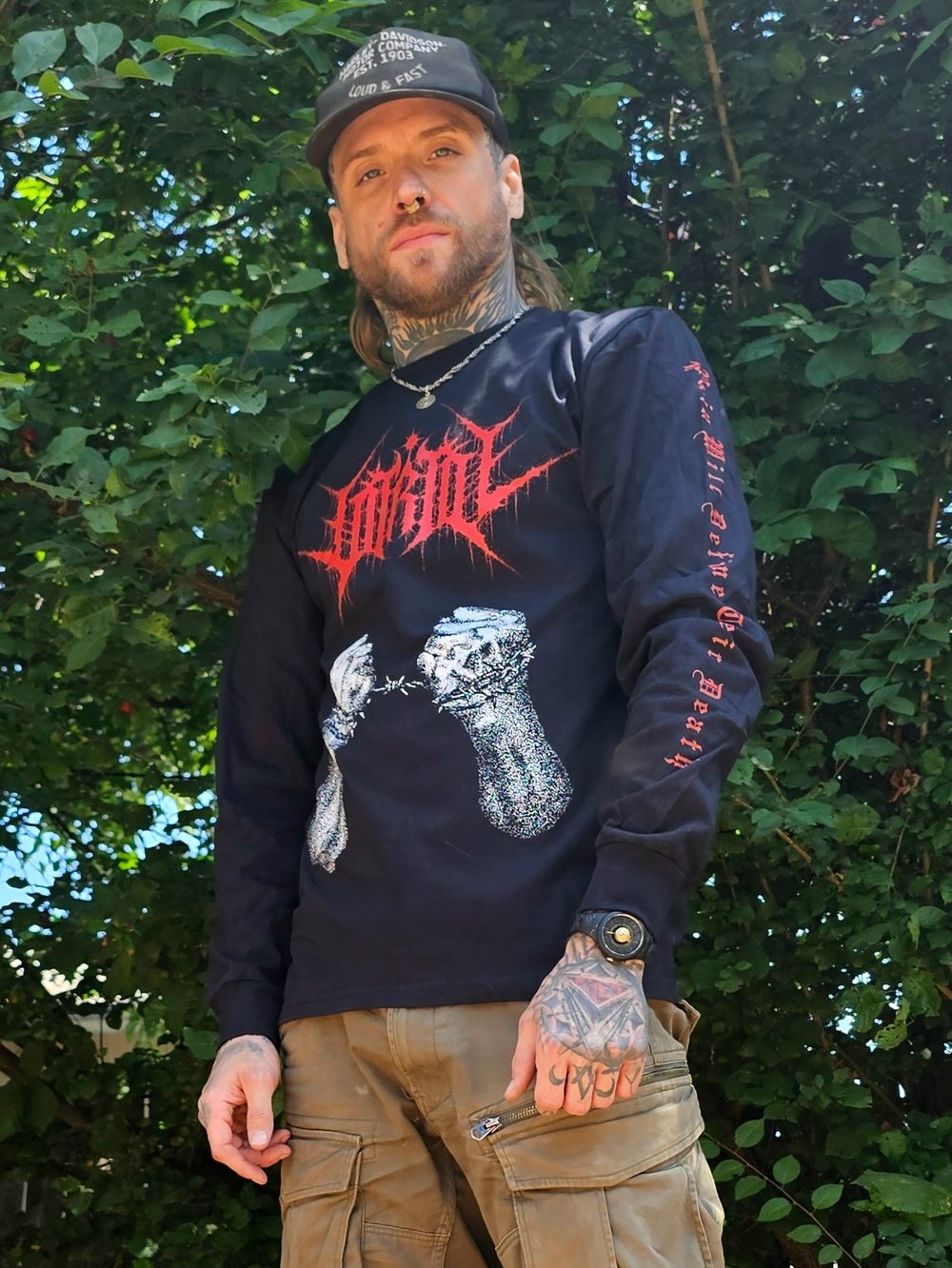 PAIN WILL DEFINE THEIR DEATH Long Sleeve