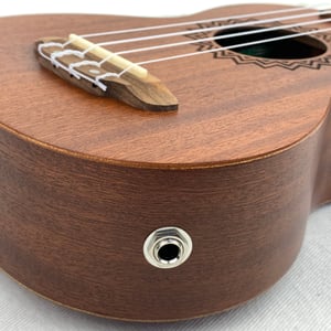 Image of Luna Soprano Electric Ukulele, Model UKE VMS EL (Used, Mint Condition)