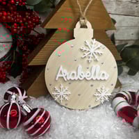 Image 2 of Snowflake Bauble