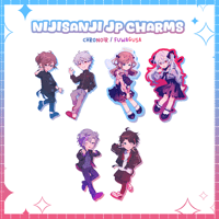 Image 1 of ✧ NIJISANJI JP Charms (Chronoir, FuwaGusa) ✧