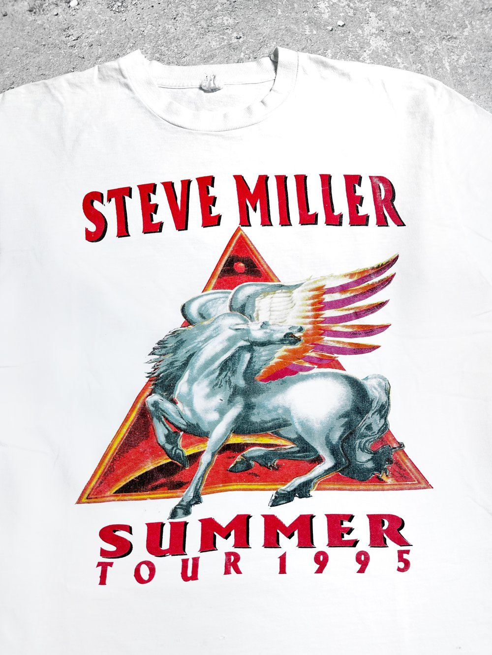 Steve Miller Band 1995 ‘Summer Tour’ White T-Shirt