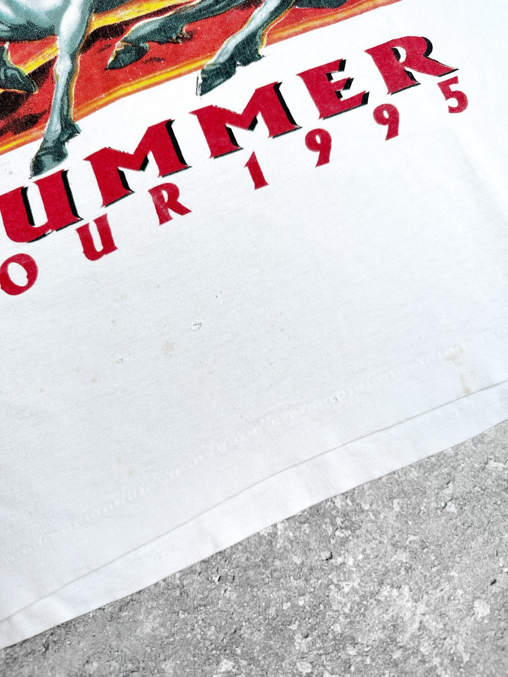 Steve Miller Band 1995 ‘Summer Tour’ White T-Shirt