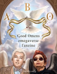 Image 2 of FULL SET OF GOOD OMENS OMEGAVERSE FANZINES