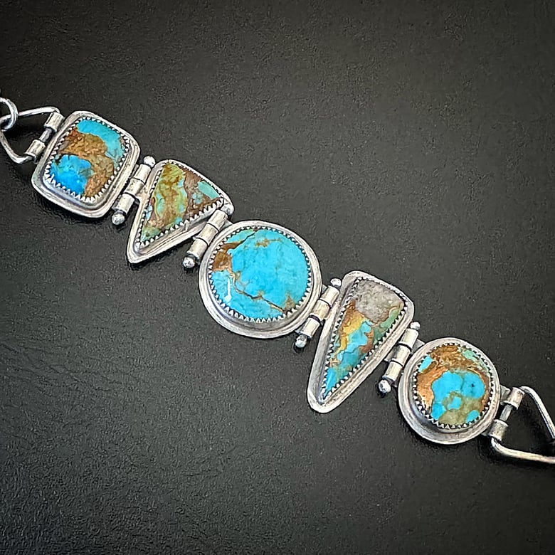 Image of Kingman Mojave Turquoise Bracelet