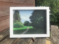 Image 1 of Plein air painting - Secret Garden 8x6inch