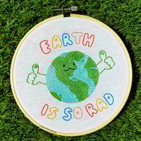 Image 1 of "Earth is so Rad!" Hoop