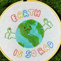 Image 2 of "Earth is so Rad!" Hoop