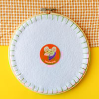 Image 3 of "Earth is so Rad!" Hoop