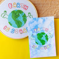 Image 4 of "Earth is so Rad!" Postcard