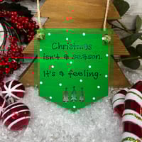 Christmas Tree Pennant Flag