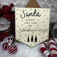 Image 2 of Santa Pennant Flag