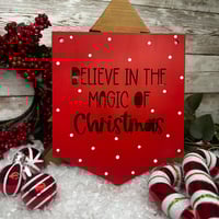 Christmas Magic Pennant Flag