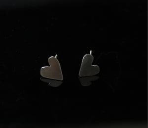Image of Heart Stud Earrings