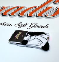 Image 1 of Aaliyah B&W Sock