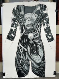 “Jorōgumo” bodysuit original painting