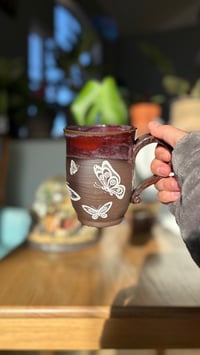 Image 5 of Butterfly mug 06