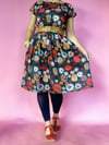 Ready Made Native Floral T Dress with Free Postage 