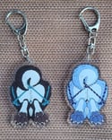 Furry Characters Double Sided Keychains