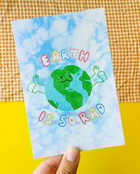 Image 2 of "Earth is so Rad!" Postcard