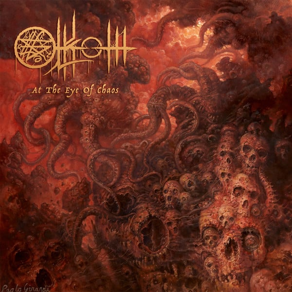 Image of Olkoth  "At The Eye Of Chaos" CD