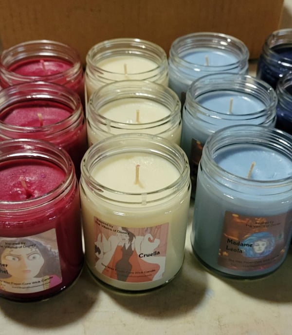 Image of Inspired by Disney Villains Candles