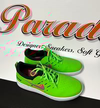 Image 1 of Nike SB Nyjah Free Green Strike Watermelon Sneakers (Size 8 Men's)