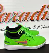 Image 3 of Nike SB Nyjah Free Green Strike Watermelon Sneakers (Size 8 Men's)