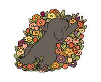 Image 1 of Variation In the Flowers Sticker