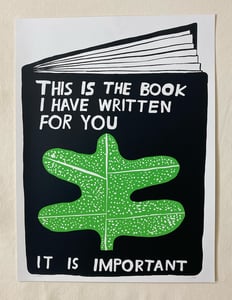 Image of THIS IS THE BOOK I HAVE WRITTEN FOR YOU