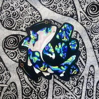 Image 1 of Labradorite Blacktip Reef Shark Sticker