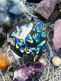Image 3 of Labradorite Blacktip Reef Shark Sticker