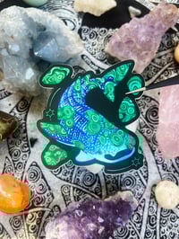 Image 3 of Malachite Whale Shark Sticker