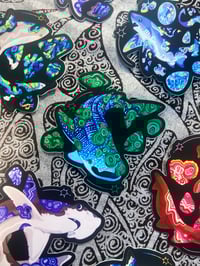 Image 2 of Malachite Whale Shark Sticker
