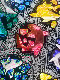 Image 2 of Rhodochrosite Nurse Shark Sticker