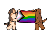 Image 1 of Long Pride Flag Sticker