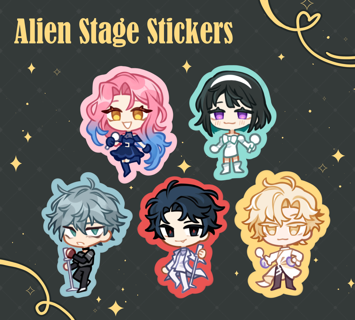 Stickers Alien Stage | Milkytrickster