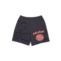 SAVIOR MESH NAVY SHORTS