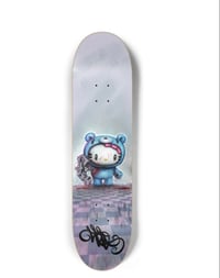 Robo kitty skate deck