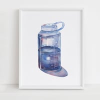 'Water Bottle' Print