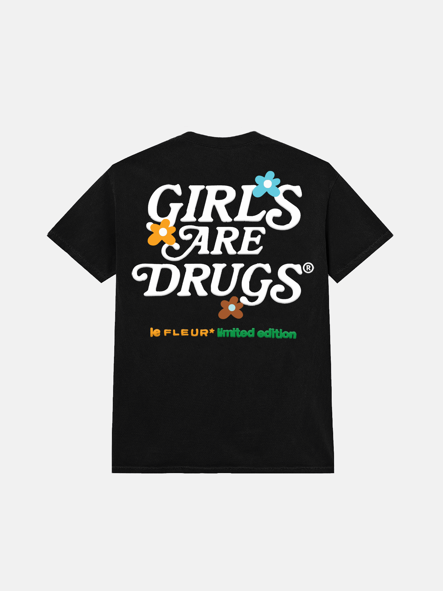 Image of GIRLS ARE DRUGS® TEE - "TYLER THE CREATOR®" - BLACK *ORIGINAL PRICE: $75*