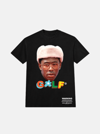 Image 1 of GIRLS ARE DRUGS® TEE - "TYLER THE CREATOR®" - BLACK