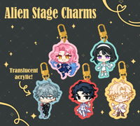 Acrylic charm ✦ Alien Stage