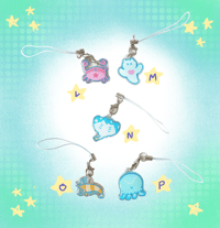 Image 4 of sea phone charms (version 2!)