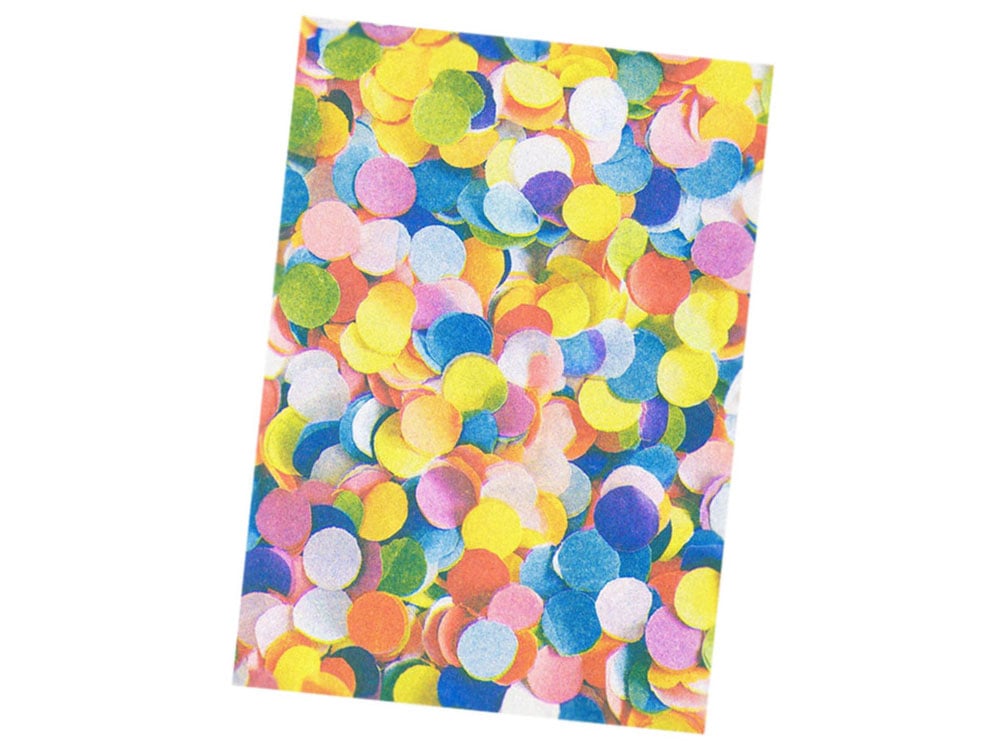 Image of POSTKARTE Paper Confetti